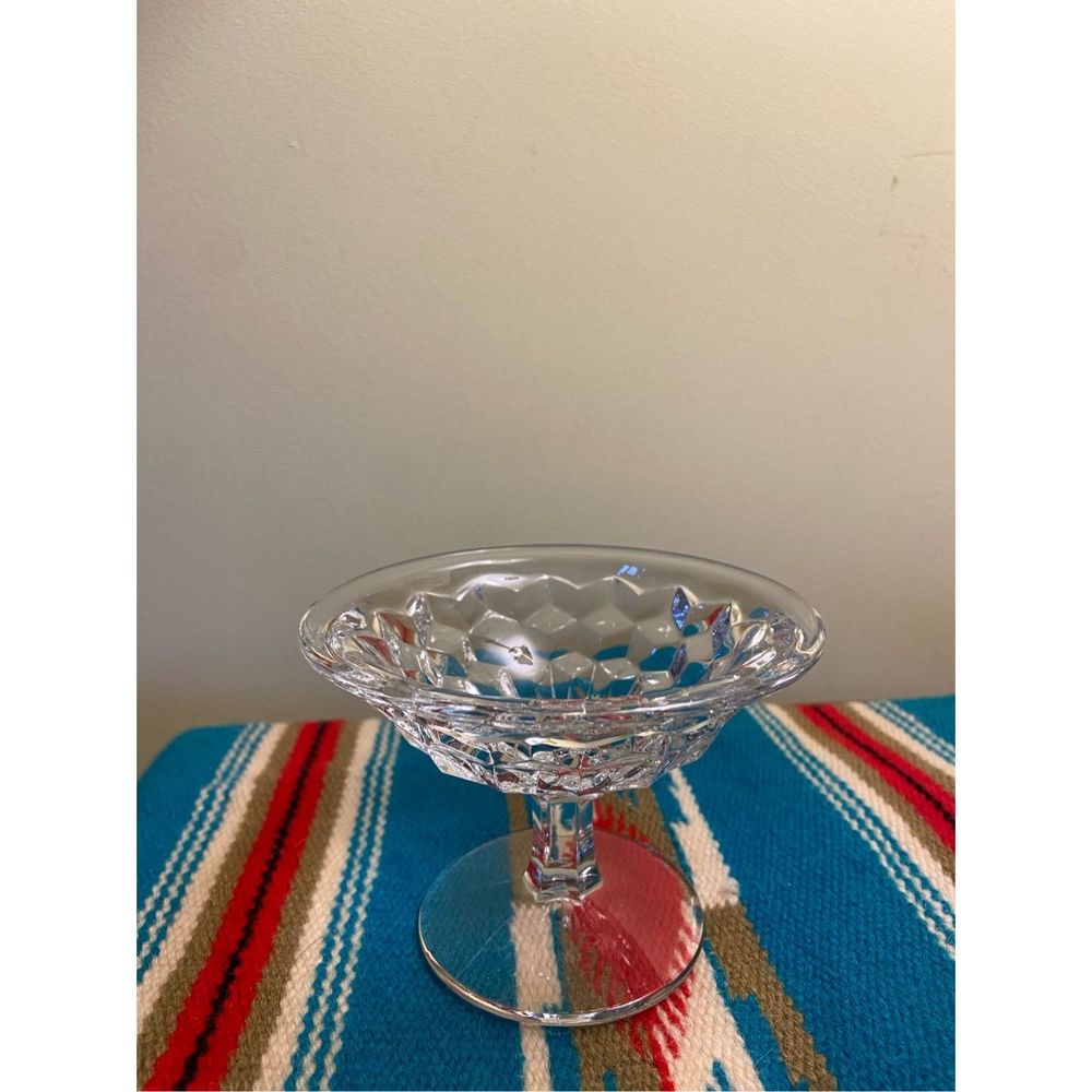 Cubist glass dessert dish set of 12 A48